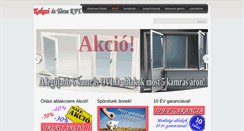 Desktop Screenshot of ablakambulancia.hu